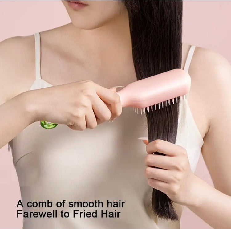 Self-Cleaning Anti-Static Hair Brush