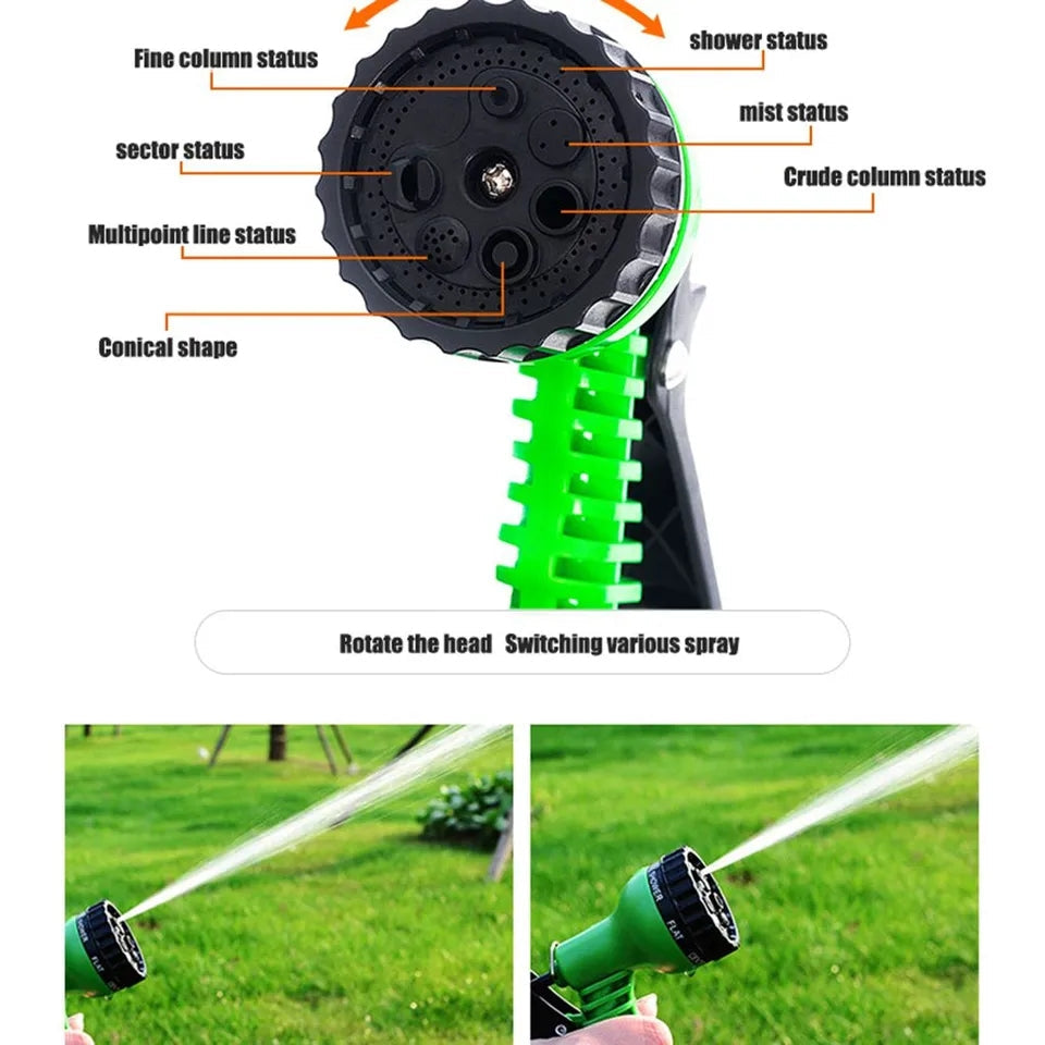 Magic Hose - Compact & Expandable Watering Solution 100ft