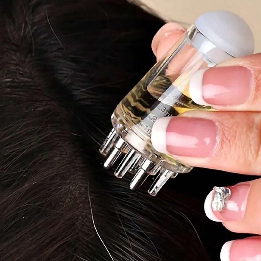 1 Pc Portable Hair Oil Applicator Comb