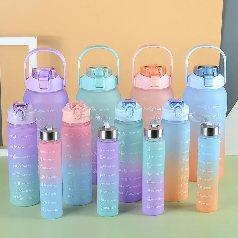 3 Pcs Sports Water Bottle