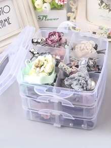 3 Layer 18 Grid Plastic Storage Box