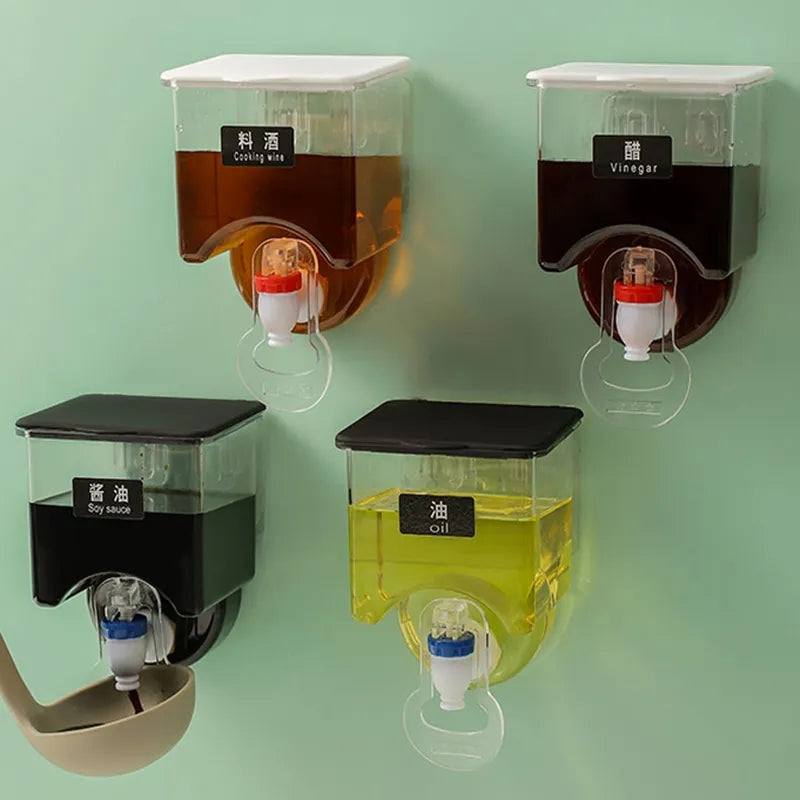 400ml Acrylic Wall mounted Oil Dispenser