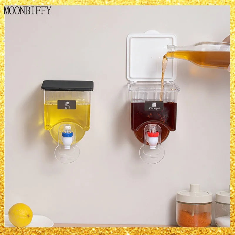 400ml Acrylic Wall mounted Oil Dispenser