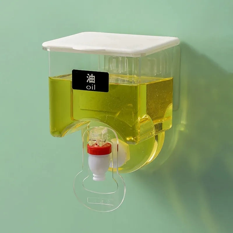 400ml Acrylic Wall mounted Oil Dispenser