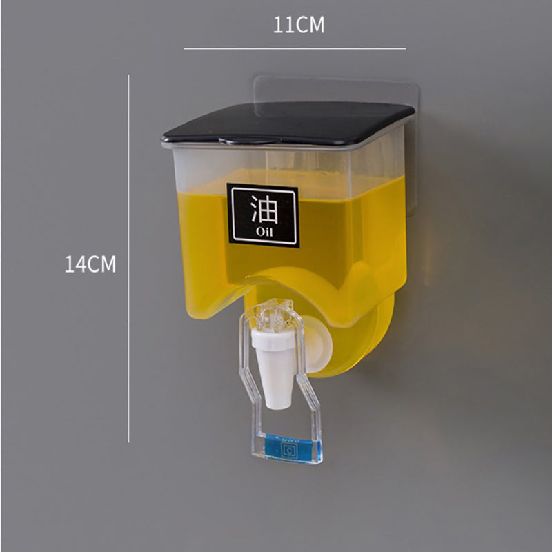 400ml Acrylic Wall mounted Oil Dispenser