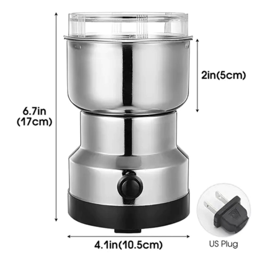 4 Blades Stainless Steel Grinder