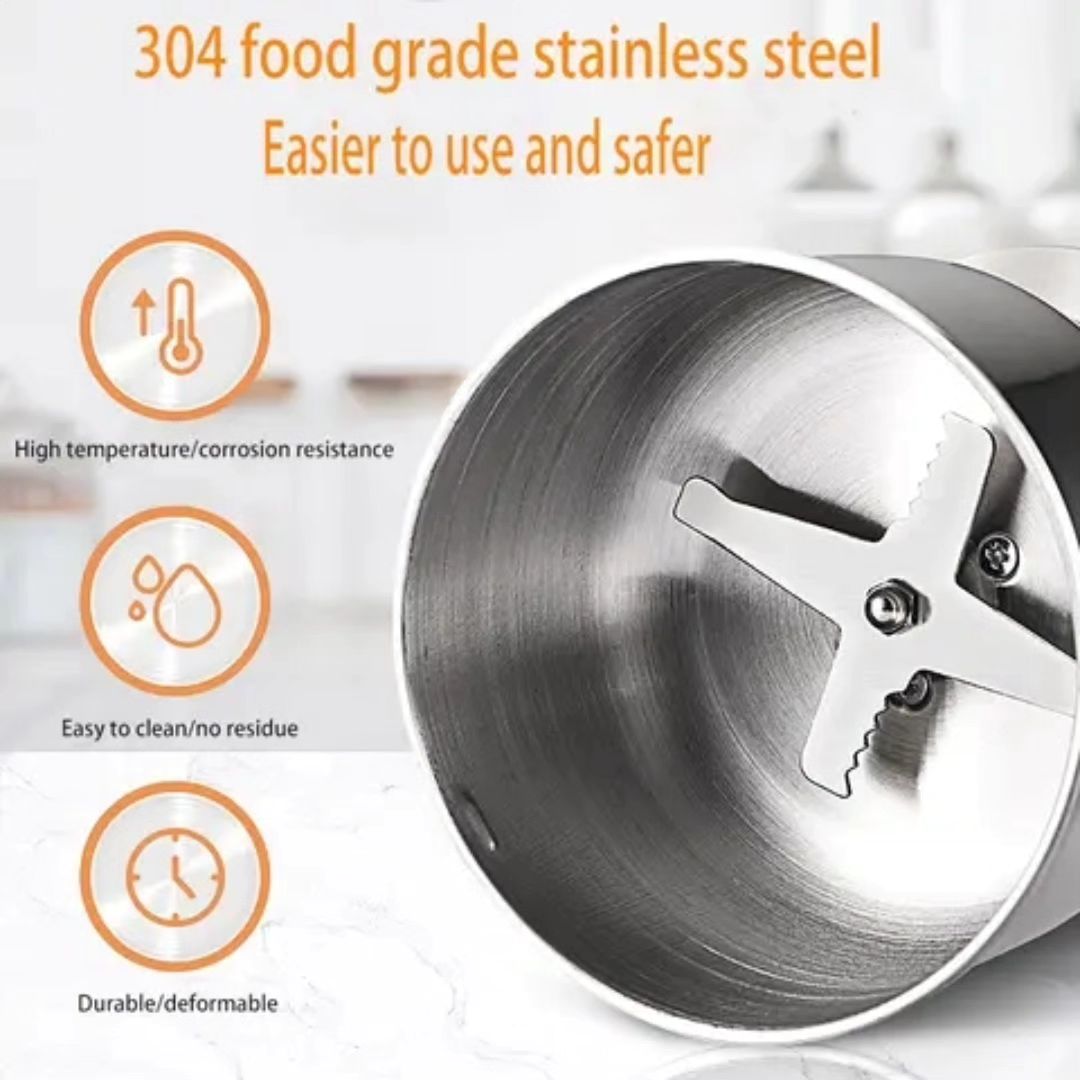 4 Blades Stainless Steel Grinder