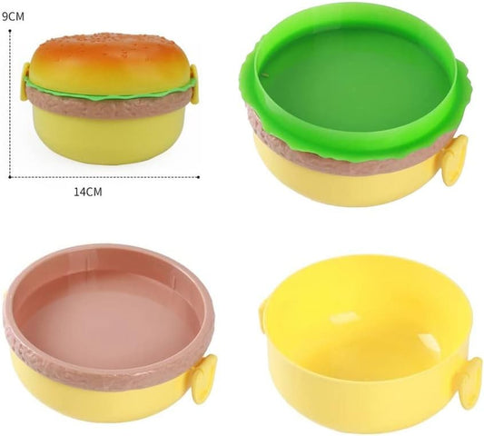 Burger Shaped Lunch Box