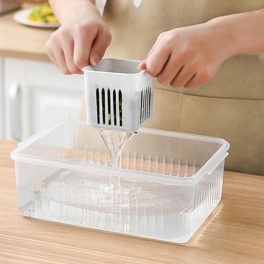 6 in 1 Storage Box For Vegetable and Fruits