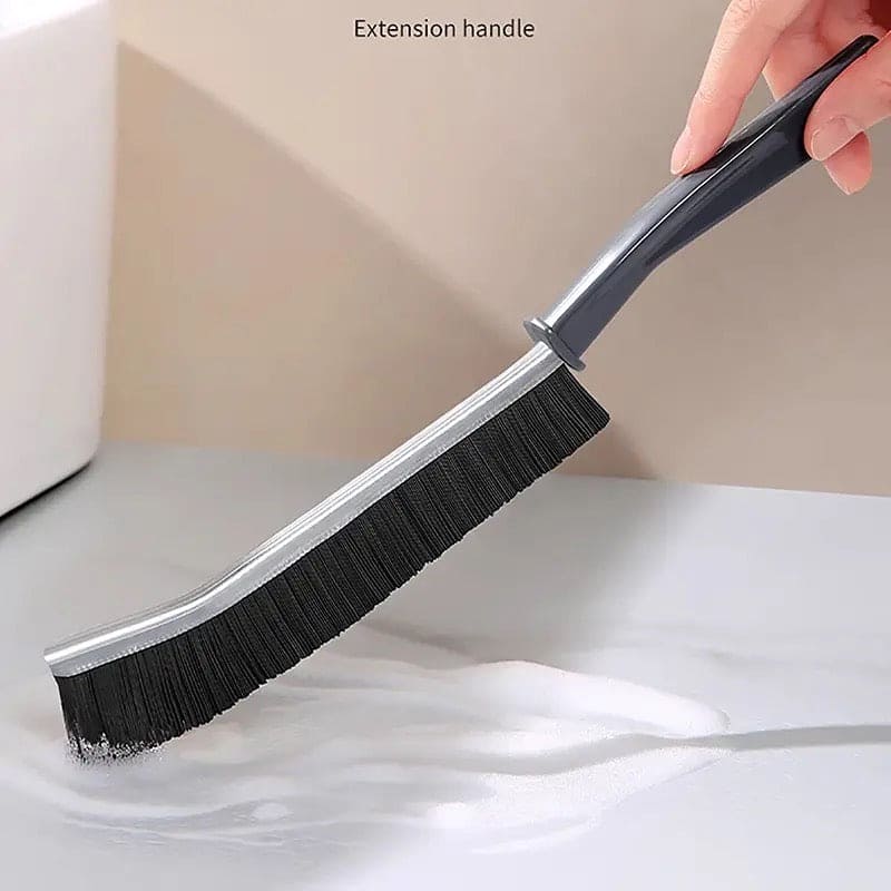 Set of 2 Gap Cleaning Brushes: Durable Hard Bristle Tool for Bathroom and Grout