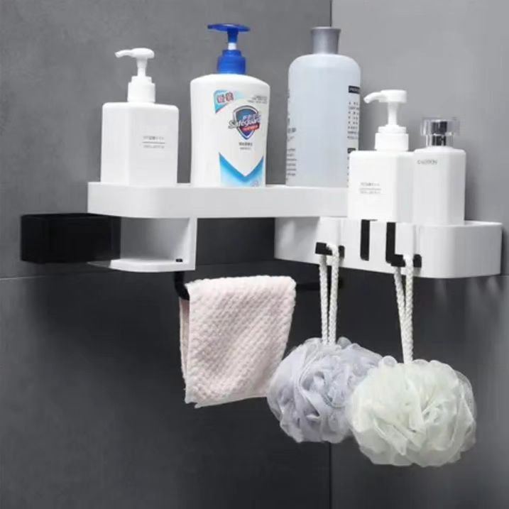 Adjustable Washroom and Kitchen Storage Rack