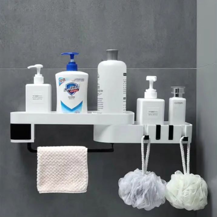 Adjustable Washroom and Kitchen Storage Rack