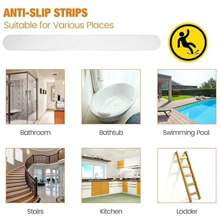 Anti-Slip Bath Strips 9pcs