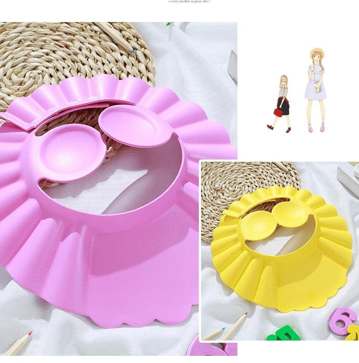 Silicone Baby Shower Cap