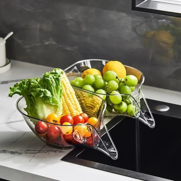 Clear Multi-functional Drain Bowl