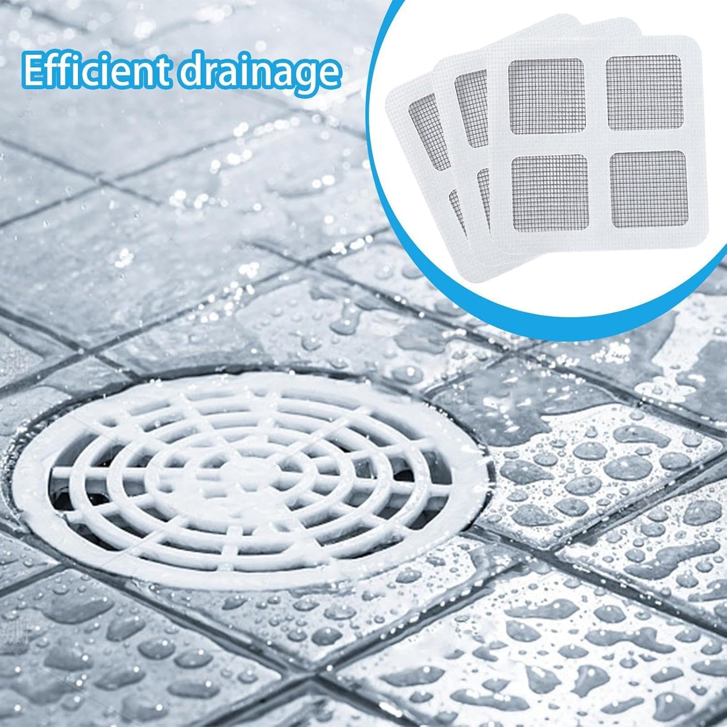 5pcs disposable shower drain cover