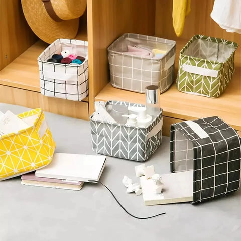 Non Woven Foldable Storage Basket