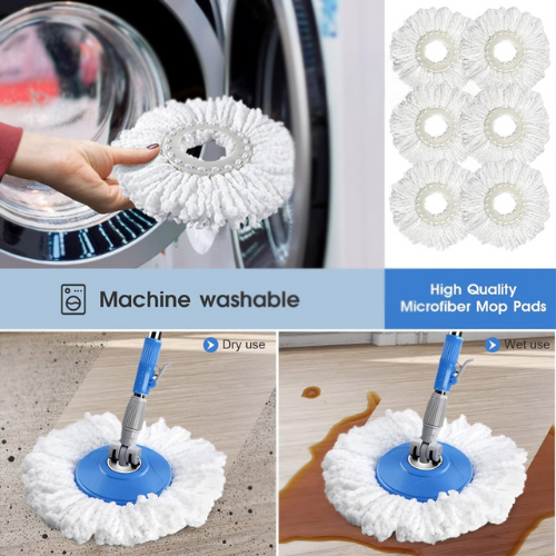 Primo Spin Mop With Moveable Bucket