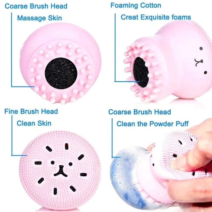 Silicone Octopus Face Scrubber