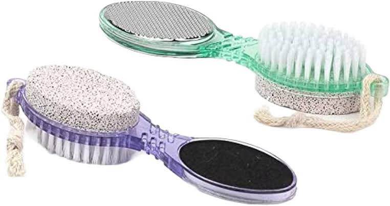 4-in-1 Paddle Brush for Feet – Complete Foot Care in One Convenient Tool