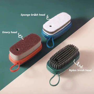 Multifunctional Hydraulic Cleaning Brush (3 Pcs Set)