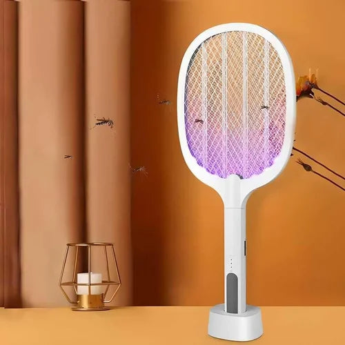 Electric Mosquito Racket With Stand