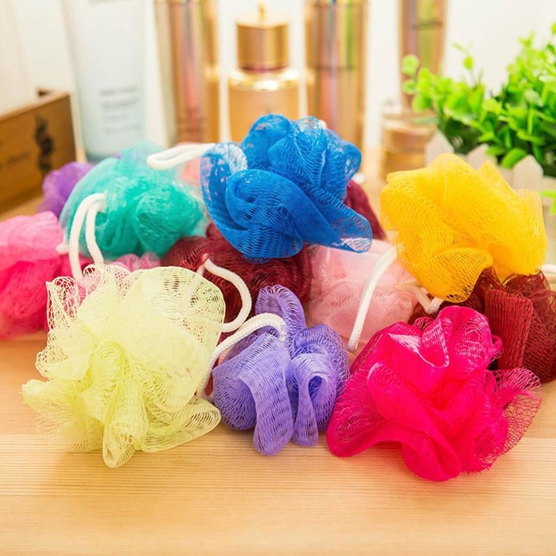 1Pc Flower Bath Body Scrubber Rub