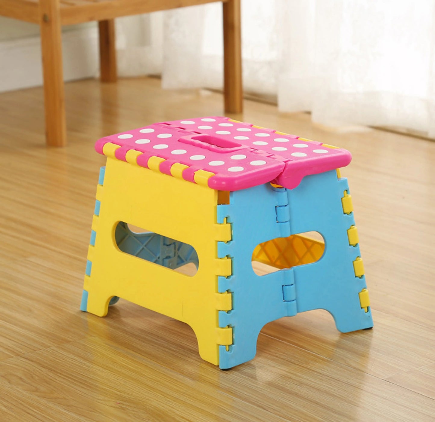 Colourful Kids Foldable Folding Step Stool