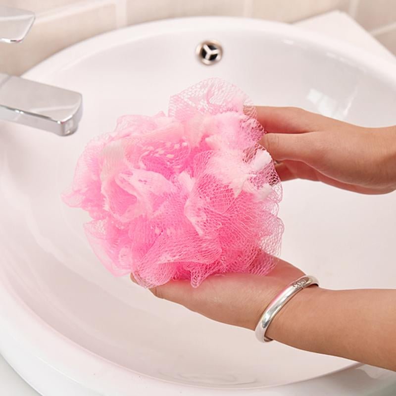 1Pc Flower Bath Body Scrubber Rub