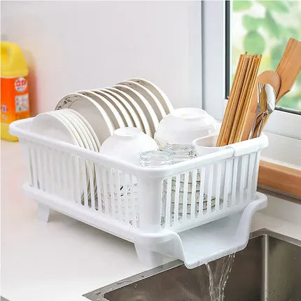 Plate Rack with Drain Tray