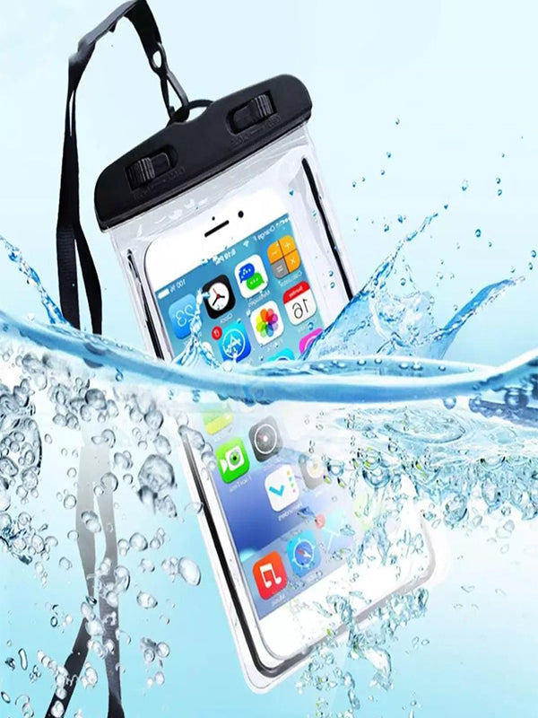 Waterproof Mobile Pouch Protection for Virus Dust Rain Multicolor