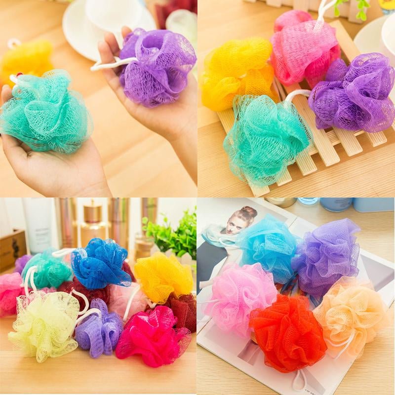 1Pc Flower Bath Body Scrubber Rub