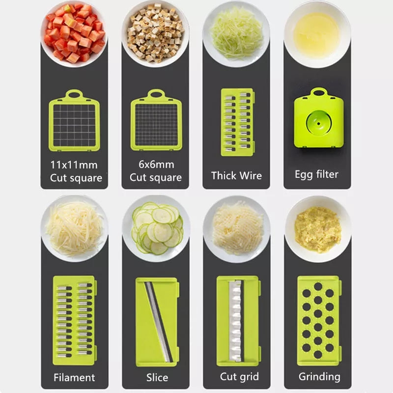 16 In 1 Multifunctional Vegetable Chopper