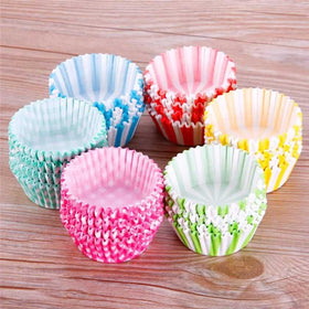 Dipsosable Cup Cake Molds 100pcs