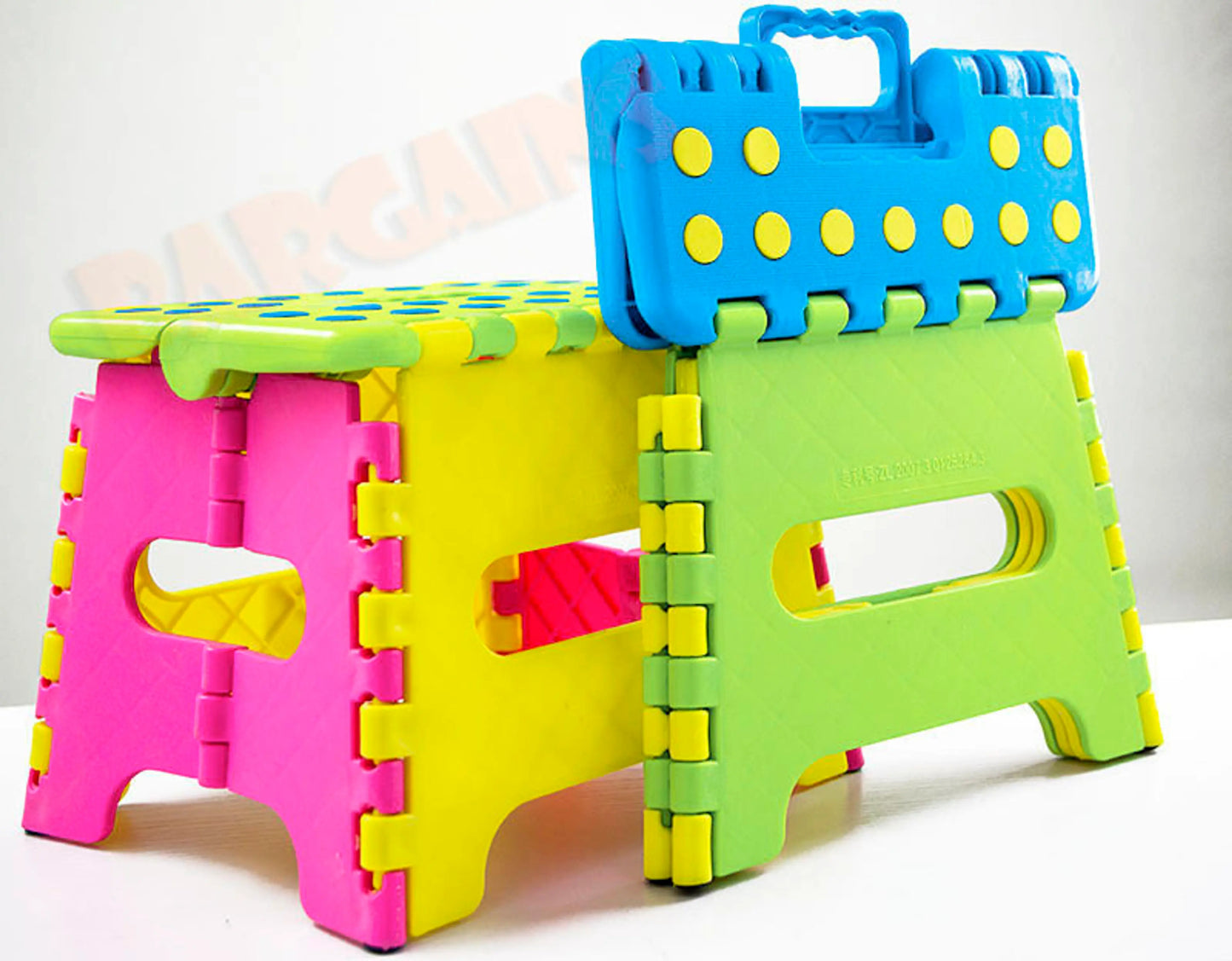 Colourful Kids Foldable Folding Step Stool