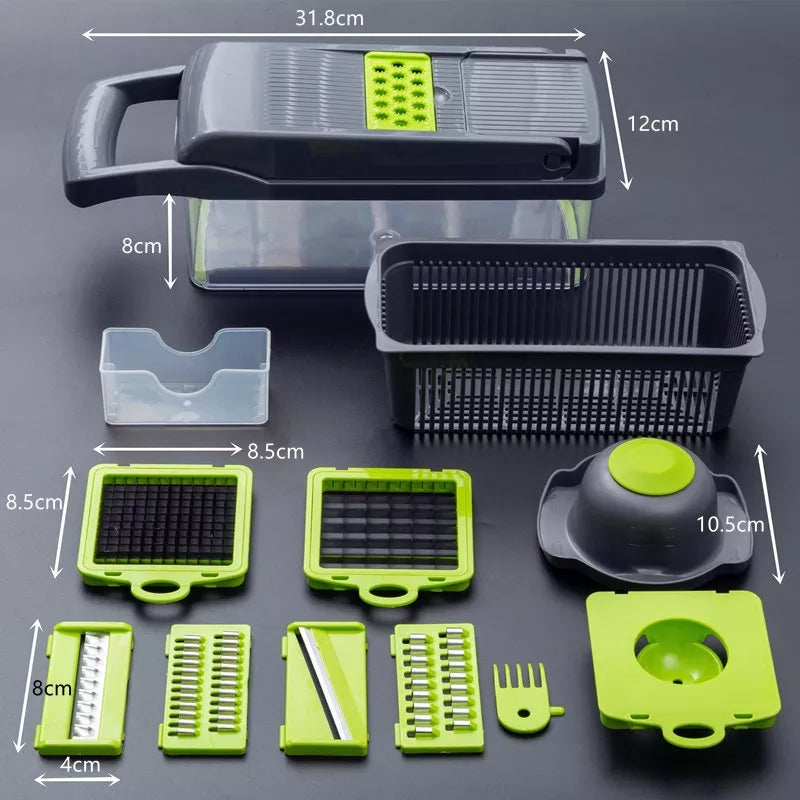 16 In 1 Multifunctional Vegetable Chopper