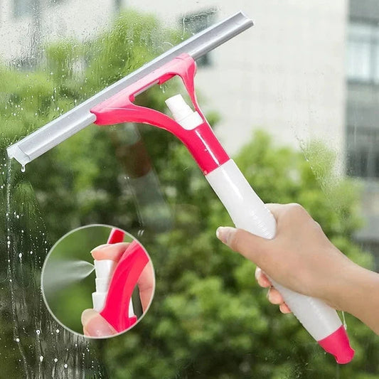 Multipurpose Glass Wiper With Spray