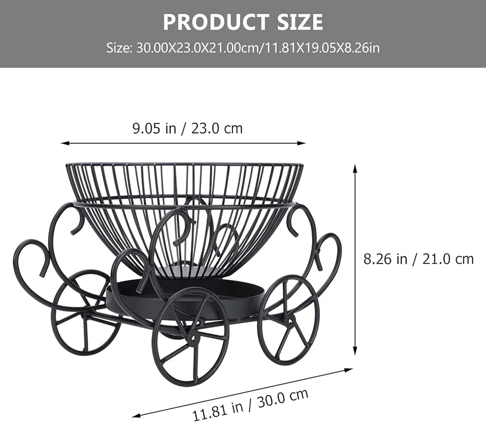 2 Tier Decorative Fruit Basket