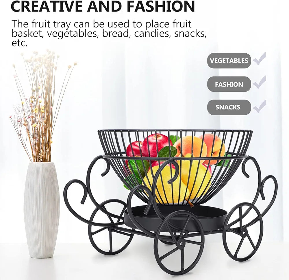 2 Tier Decorative Fruit Basket